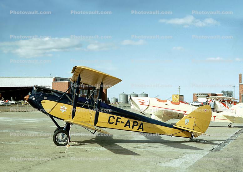 CF-APA, De Havilland DH-60GM Gipsy Moth, Biplane