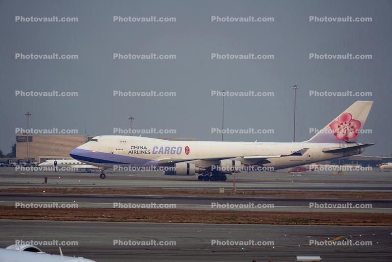 China Airlines Cargo, B-18718, Boeing 747-409F, CF-6