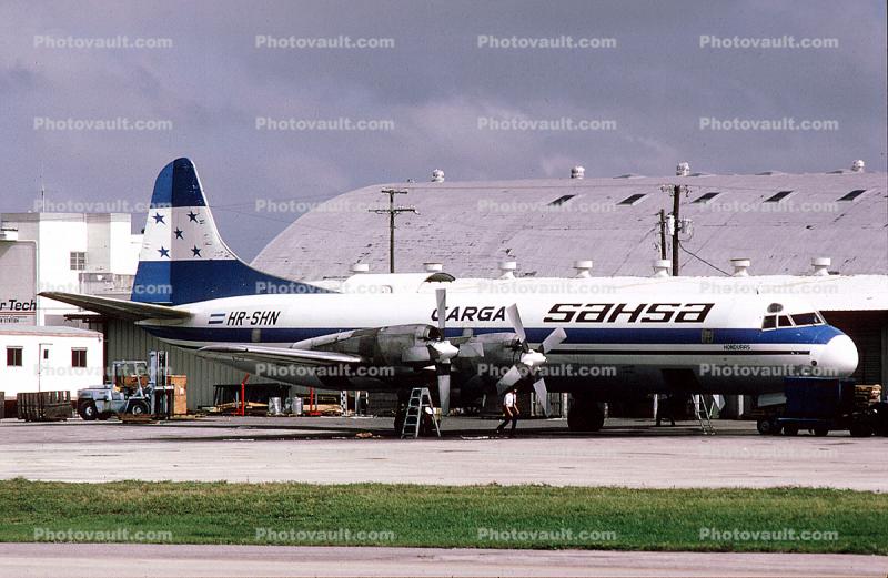 HR-SHN, Carga Sahsa, Lockheed L-188A(F) Electra