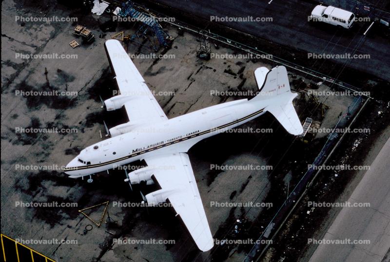 C-GDWZ, Millard Air, Douglas Douglas C54D-DC, C-54R, Lester B. Pearson International Airport