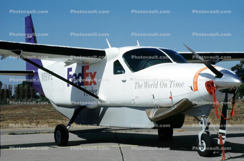 N891FE, FedEx, Federal Express Feeder, Cessna Model 208B Caravan, PT6A
