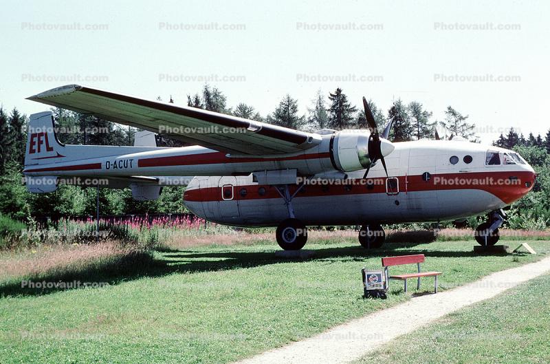 D-ACUT, EFL, Nord N-2501 Noratlas, military transport aircraft, airplane, prop