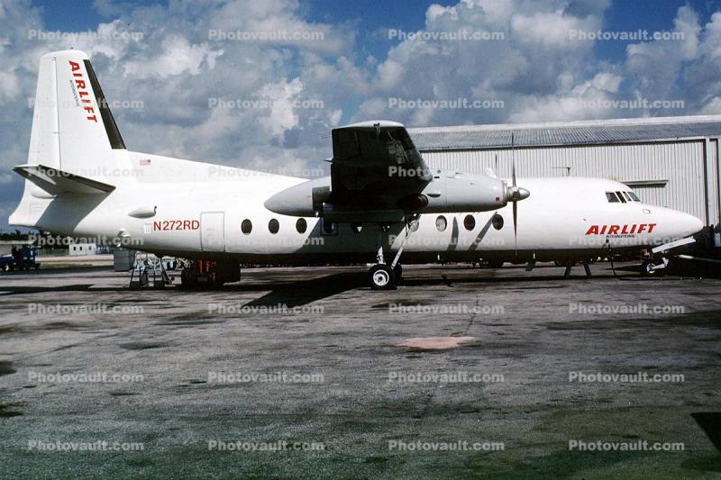 N272RD, Airlift International, Fokker F-27A