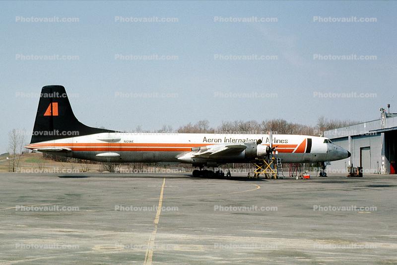 N121AE, Canadair CL-44D4
