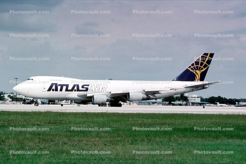 N809MC, Boeing 747-228F, 747-200 series, Atlas Air, CF6-50, CF6, 747-200F