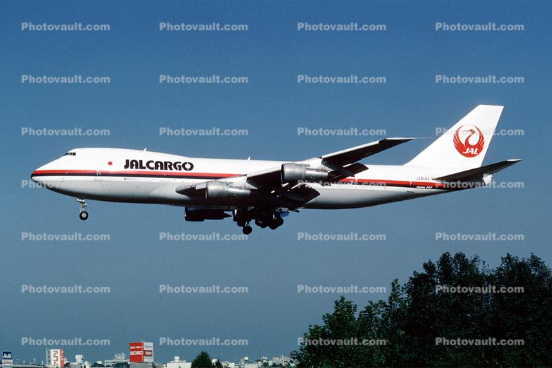 JA8144, JAL Cargo, Boeing 747-246F, 747-200 series, JT9D-7Q, JT9D, 747-200F