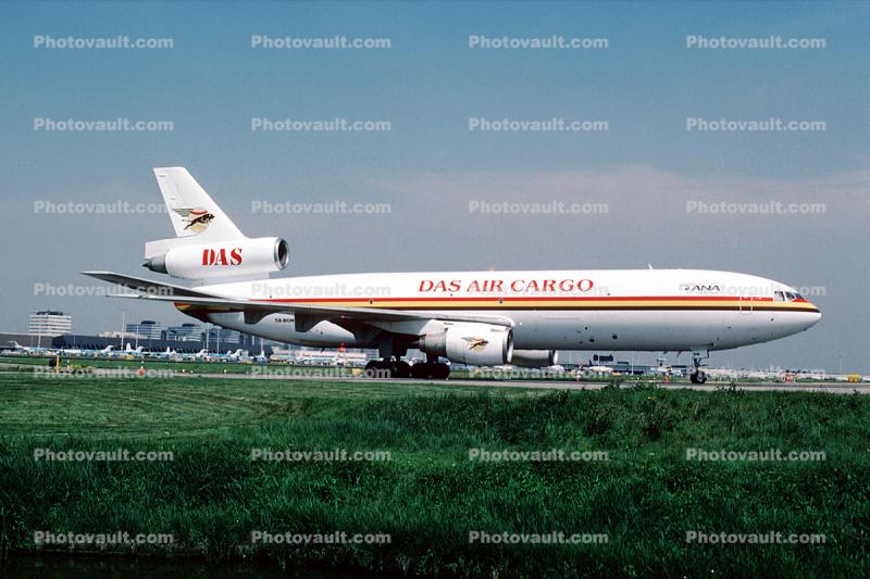 5X-BON, McDonnell Douglas DC-10-30/F, DAS Air Cargo, CF6