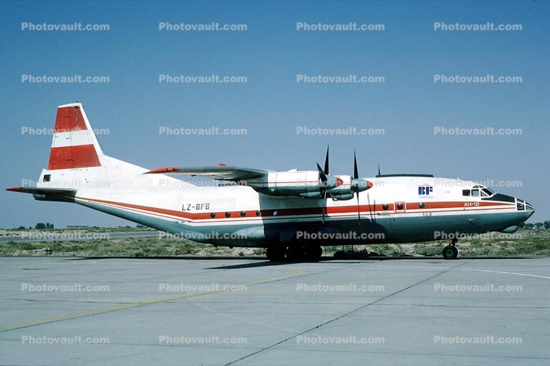 LZ-BFB, BF-Cargo, Antonov An-12BK, Bulgaria