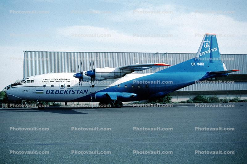 Antonov An-12B, Uzbekistan, Joint Stock Company - Radio Electronic Plant, UK11418