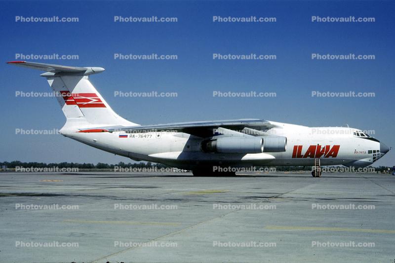 RA-76477, ILAVA, Ilyushin Il-76TD