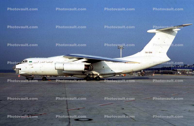 5A-DNI, Libyan Arab Air Cargo, Ilyushin IL-76T