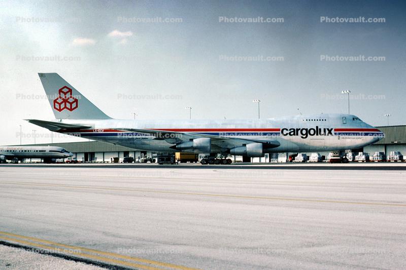 LX-ECV, Boeing 747, Cargolux
