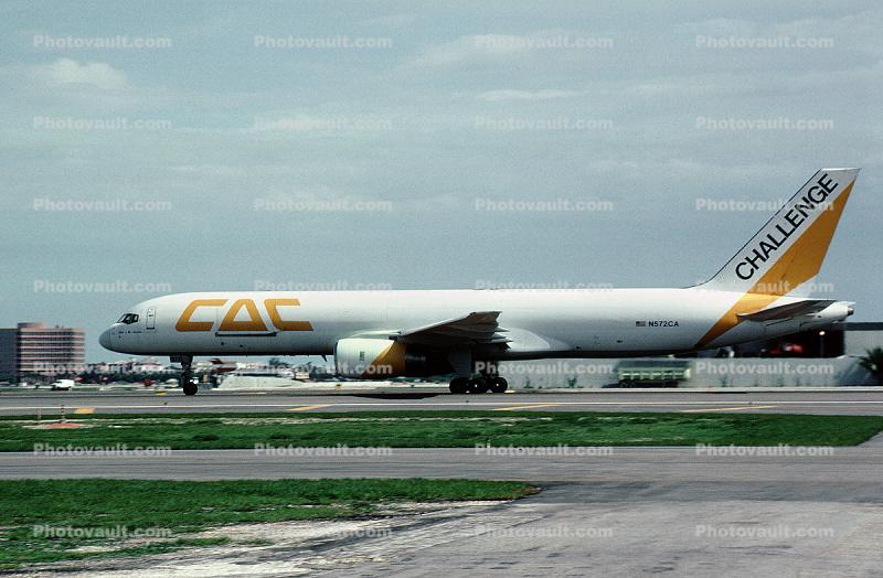 N572CA, Challenge, Boeing 757-23APF, 757-200 series