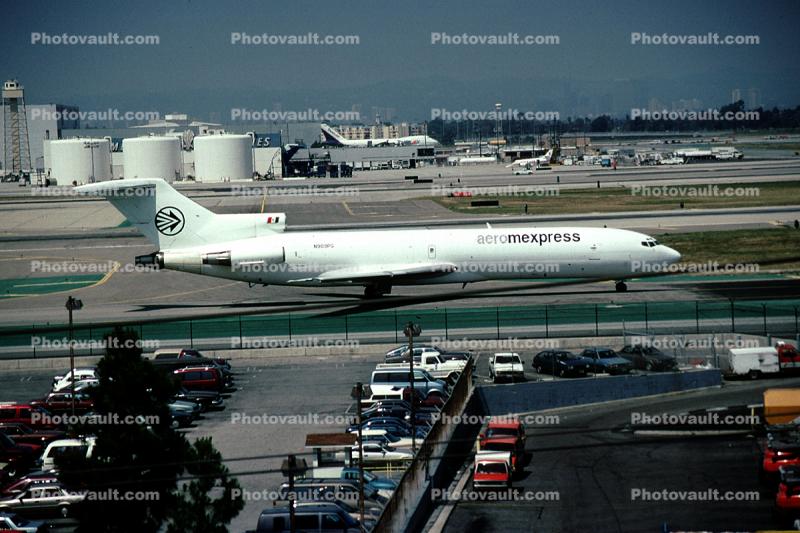N909PG, Boeing 727-2K5, AeroMexPres, JT8D, 727-200 series