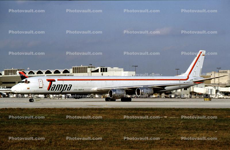 HK-3786-X, Tampa Colombia, DC-8-71(F), CFM56