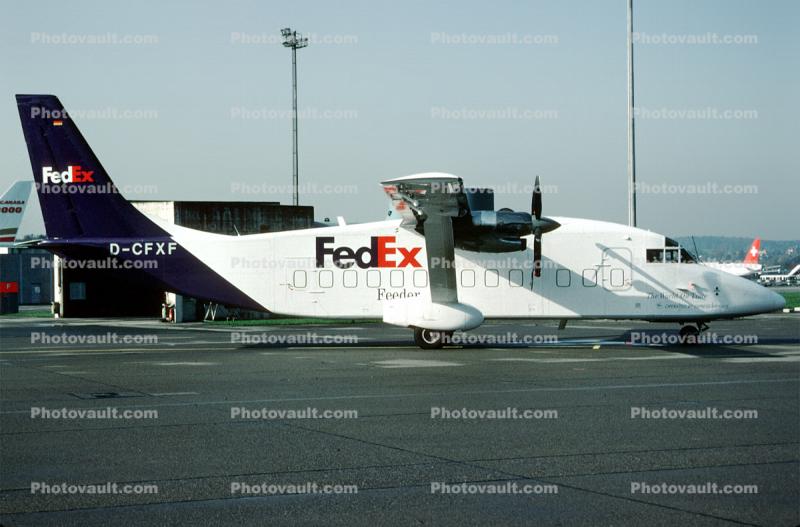 D-CFXF, FedEx Feeder, Express Airways, Short 360-300, PT6A, PT6A-67R