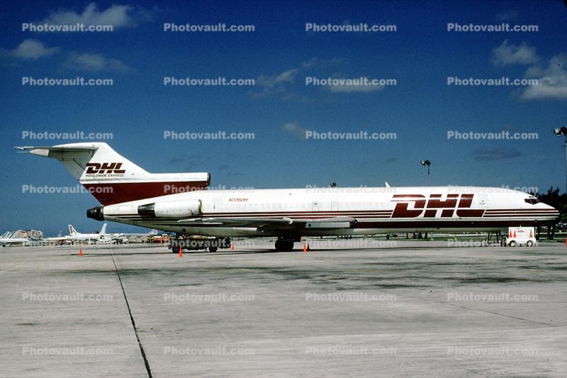 N726DH, DHL, Boeing 727-228F, JT8D-7B s3, JT8D, 727-200 series