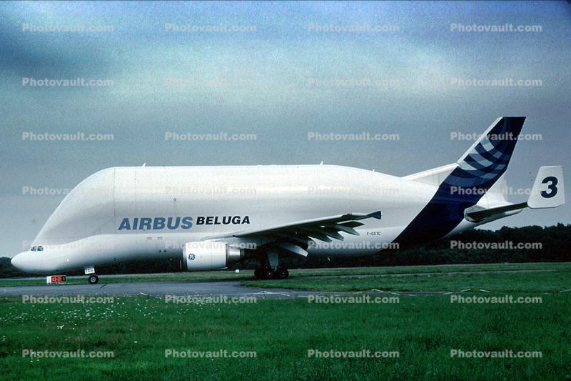 F-GSTC, Airbus A300-608ST Beluga, The Super Transporter, CF6-80C2A8, CF6, Number-3, F-GSTC/3