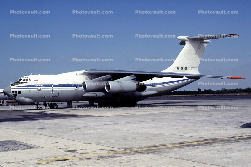 RA-76426, Aeroflot, Sharjah International Airport, SHJ, UAR, IL-76M