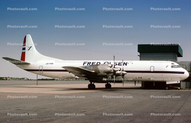 LN-FOH, Fred Olsen, Lockheed L-188A(F) Electra