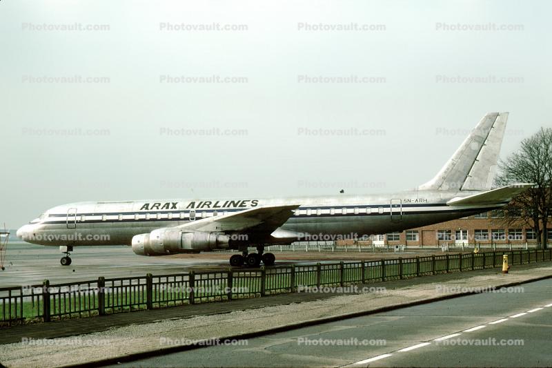 5N-ARH, Arax Airlines, Douglas DC-8-55F, JT3D