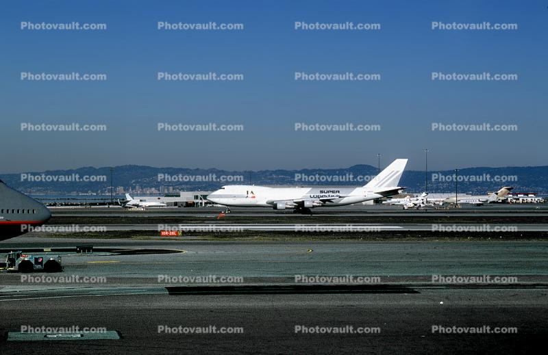 JAL Cargo, Boeing 747, San Francisco International Airport, (SFO), California, USA