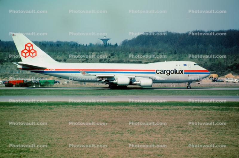 LX-GCV, Cargolux, Boeing 747-121, 747-100 series, JTD-7A, 747-100F