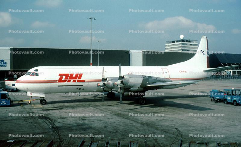 LN-FOG, DHL, Lockheed L-188AF Electra