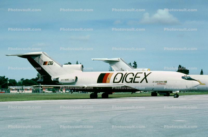 PT-MDG, Di Gregorio Expresso, DIGEX, Boeing 727-44C, JT8D, JT8D-7B
