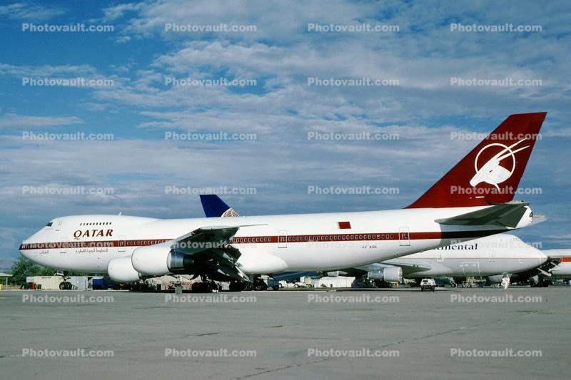A7-ABK, Boeing 747-SR81, CF6-45A, CF6