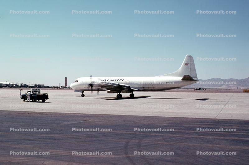 N857U, Saturn Airlines, Lockheed L-188CF Electra