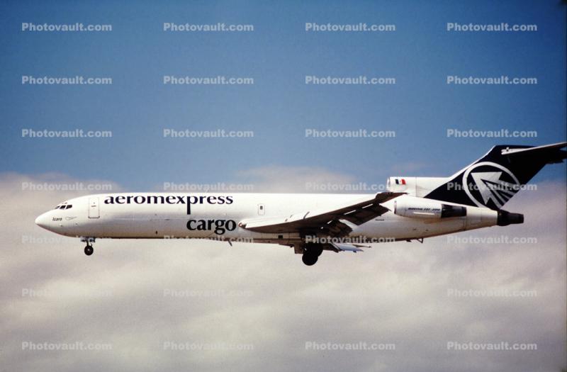 N909PG, Boeing 727-2K5F, aeromexpress cargo, 727-200 series
