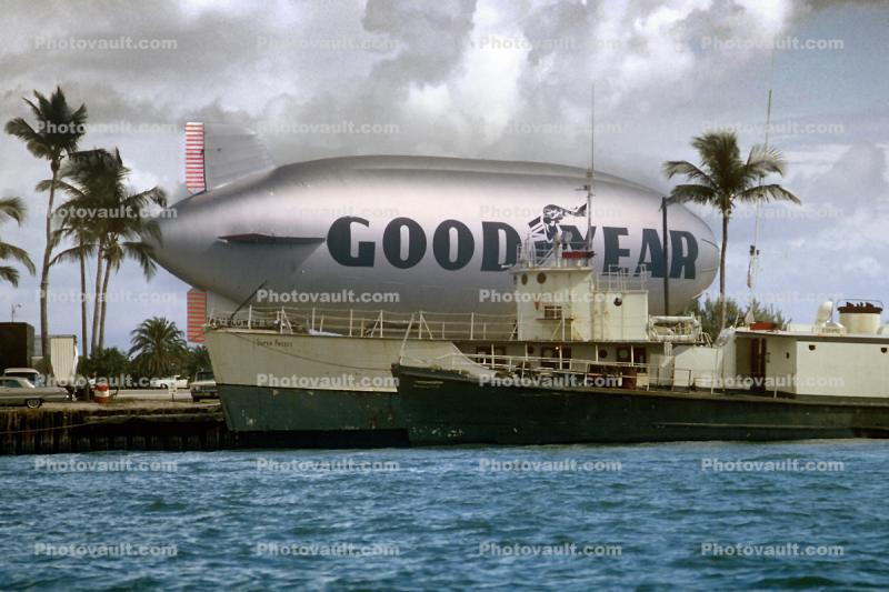 Goodyear Blimp Mayflower, Miami, GZ-19, (N4A), 29 November 1964, 1960s