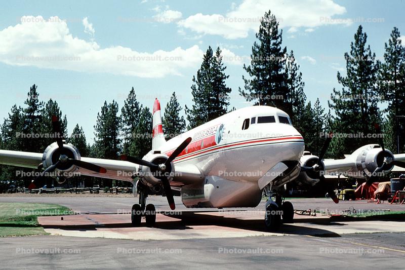 N82FA, Douglas C-54G, DC-4, Chester Air Attack Base, Firefighting Airtanker