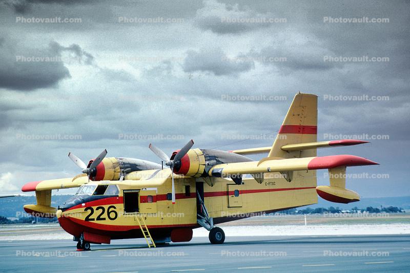 C-FTXC, Canadair CL-215T, Firefighting Airtanker, Tanker-226