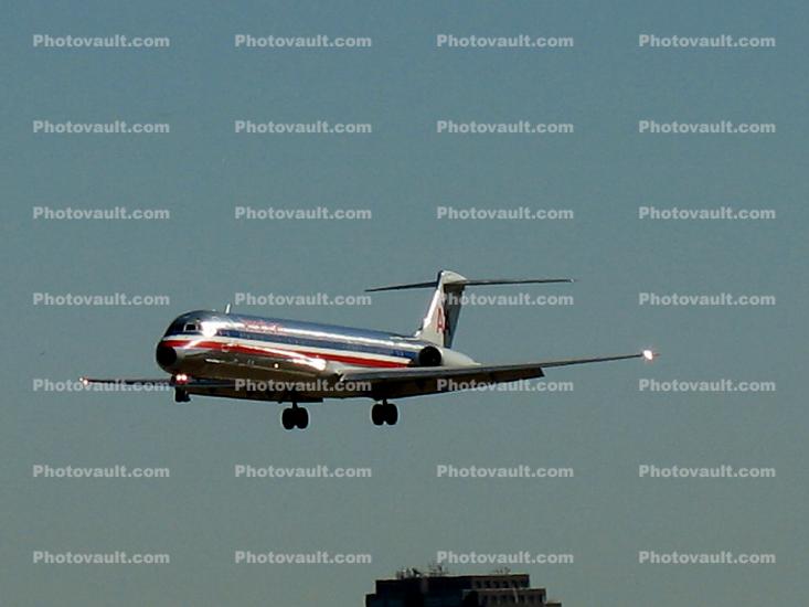 American Airlines AAL, Douglas DC-9, San Antonio