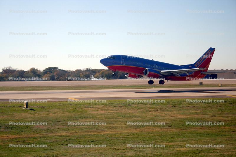 N502SW, Boeing 737-5H4, Southwest Airlines SWA, Dallas Love Field, Texas, 737-500 series