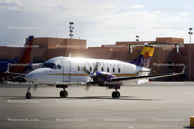 Raytheon 1900D, Turboprop, Mesa Airlines, N10675, PT6A