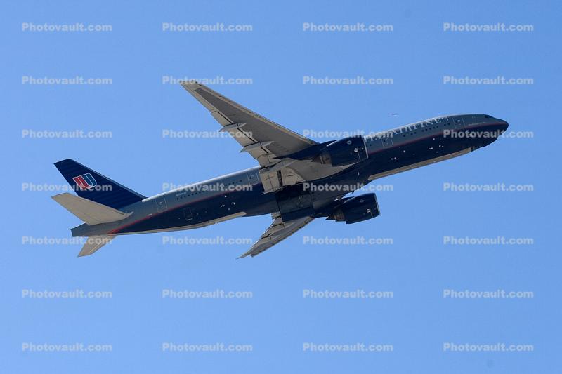 N204UA, Boeing 777-222ER, United Airlines UAL, 777-200 series