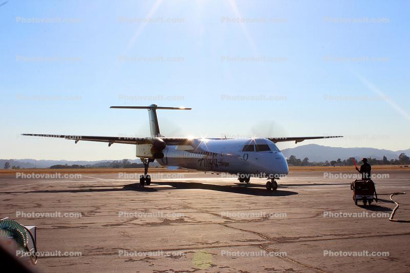 N407QX, De Havilland DHC-8-402Q, Q400, PW150A