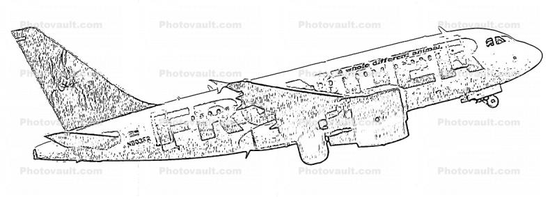 A-319 Drawing Abstract, Paintography