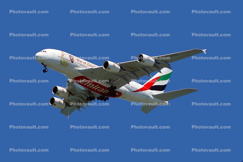 A6-EEU, Airbus A380-861, Emirates