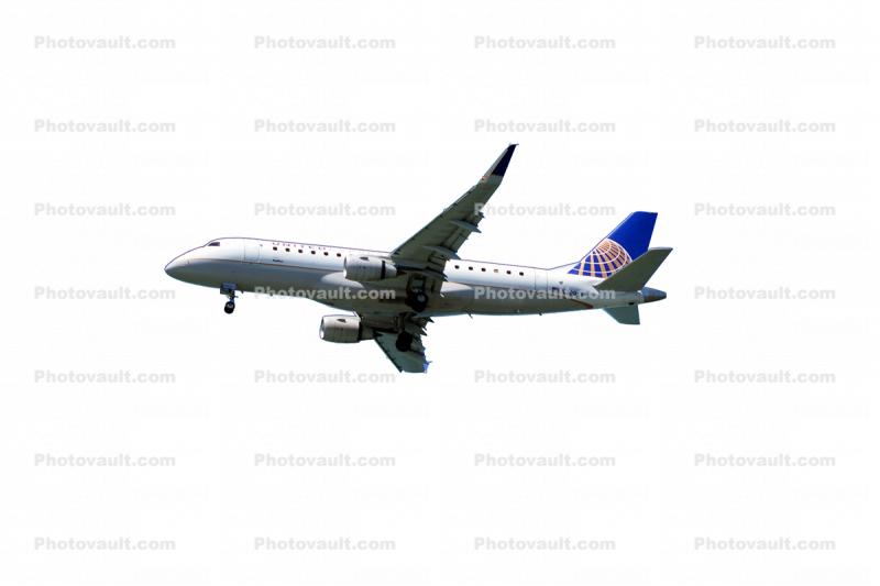 N209SY, Embraer 175LR Photo Object, cut-out, Skywest United Express