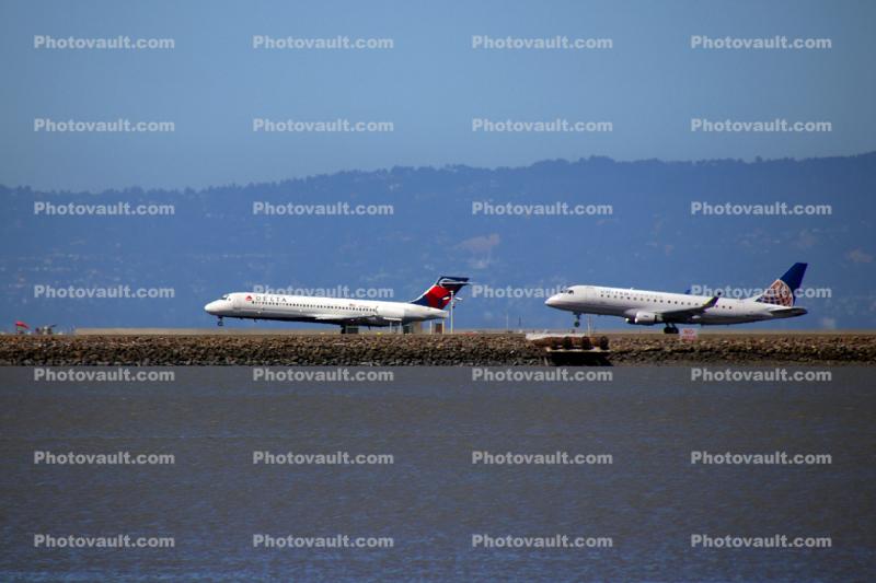Two Planes Landing