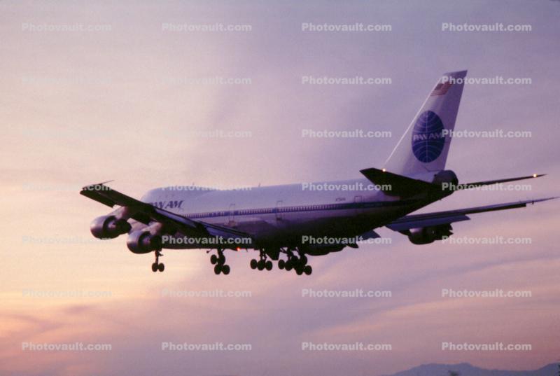 N734PA, Boeing 747-121, Pan American, Clipper Champion of the Seas, JTD-7A, JTD-7