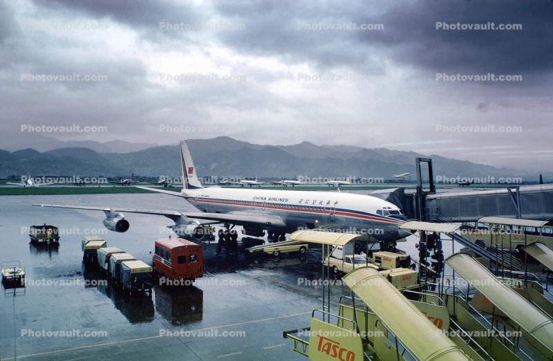 B-1828, Boeing 707-351B, China Airlines CAL