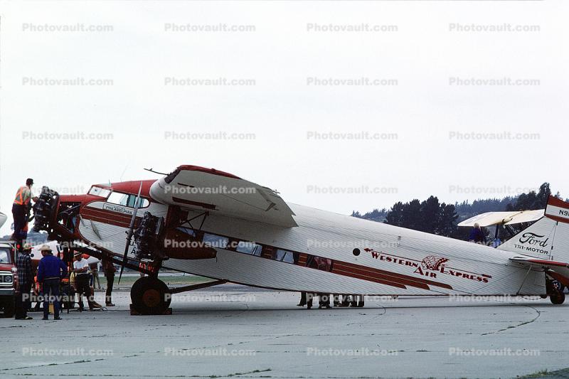 Trans World Airlines, TWA, N9615, Ford 5-AT-B, Trimotor, 1981, 1980s