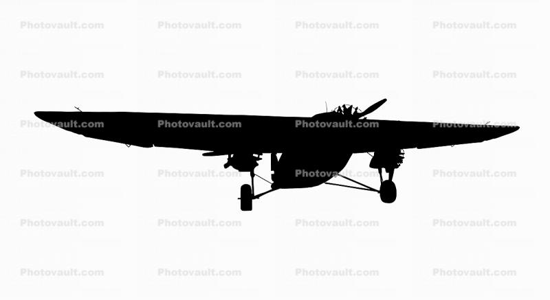 N9615, Ford 5-AT-B silhouette, Trimotor, Trans World Airlines, TWA, logo, shape