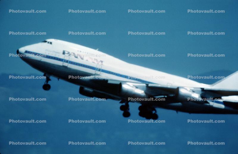 Boeing 747SP-21, N539PA, San Francisco International Airport (SFO), Pan American World Airways PAA, Clipper Black Hawk, 747SP