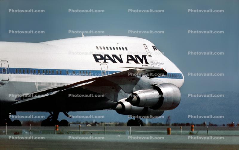 Boeing 747-SP21, N540PA, Clipper Star of the Union, Pan American Airways PAA, (SFO), 747SP